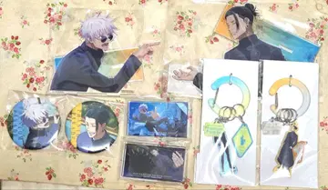 주술회전 팬파레 복권 아크릴 스탠드 고죠 사토루 게토 스구루