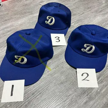 주니치 드래곤즈 캡 빈티지 1980~1990년대 레어 2점 세트