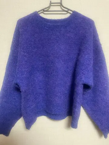 KBF 보라색 니트