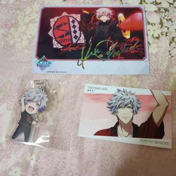 타브나이 애니메이트 특전 카드 아크릴 키링 란마루 금박