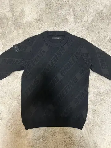 브리핑 골프 스웨터