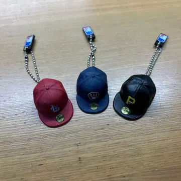 MLB 미니캡 키링 3세트