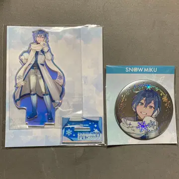 하츠네 미쿠 유키 미쿠 스카이타운 KAITO 아크릴 스탠드 주얼리 캔뱃지