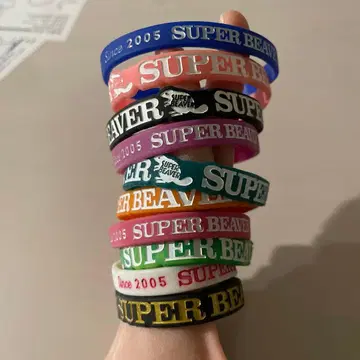 SUPER BEAVER 러버 밴드 10개 세트