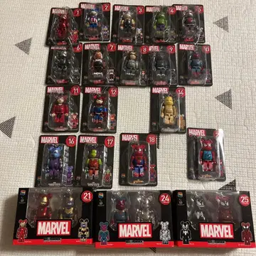 마블 해피 복권 베어브릭 2021