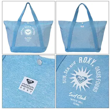 ROXY 데님풍 토트백