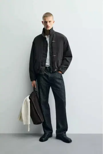 [ 완판템 ] ZARA 파이어맨 자켓 M 사이즈