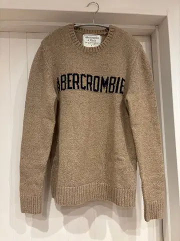 Abercrombie & Fitch 니트 스웨터 베이지