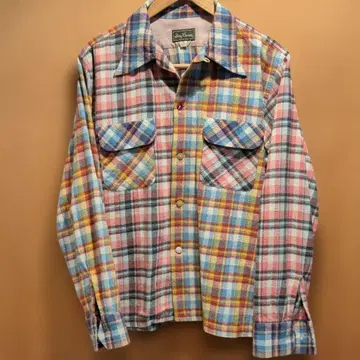 Dry Bones 체크 무늬 긴팔 셔츠 L 사이즈