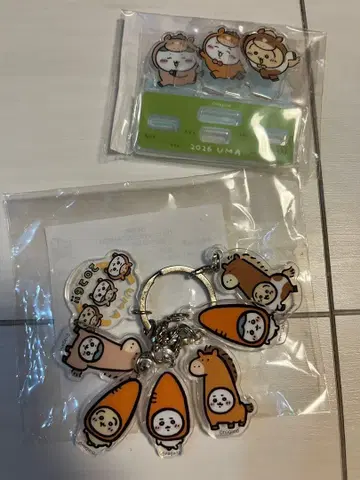 치이카와 해피백 2026 7연 아크릴 키링 & 아크릴 스탠드