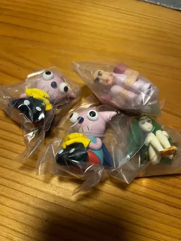 반다이 기다림 6 캡슐 토이 4체 세트