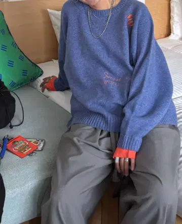 니코앤드 Misayo 배색 풀오버