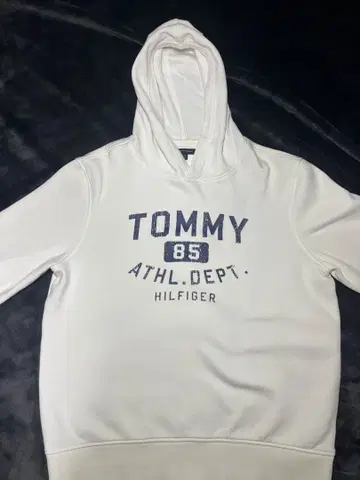 TOMMY HILFIGER 화이트 후드티 L 사이즈