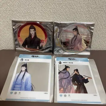 진정령 아크릴 코스터 트레이딩 SNS풍 클리어 카드 세트