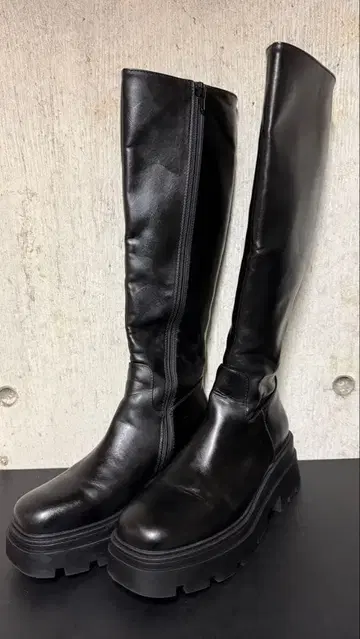 R&E 트랙 밑창 롱 부츠 LL 사이즈