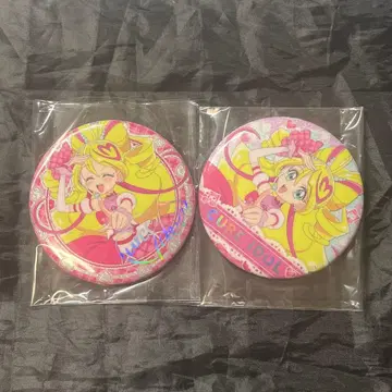 큐어 아이돌 캔뱃지 키미프리전 사인 포함 보통