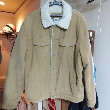 GAP 보아 자켓 L 사이즈 베이지