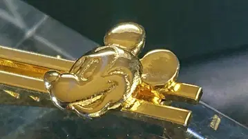 도쿄 디즈니랜드 [ 미키마우스 ] 빈티지 골드 GP 넥타이핀