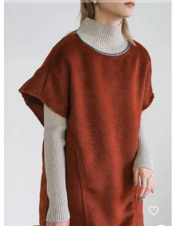 새상품 셀렉트모카 select MOCA 샤기 오버 베스트 지레