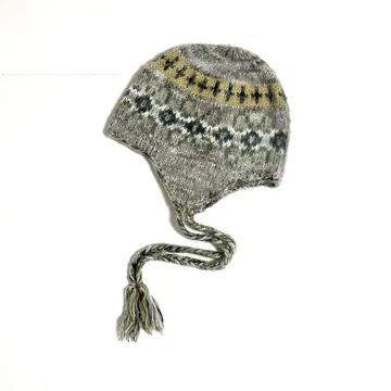 PERVERZE 블렌드 보더 니트 캡 니트 모자