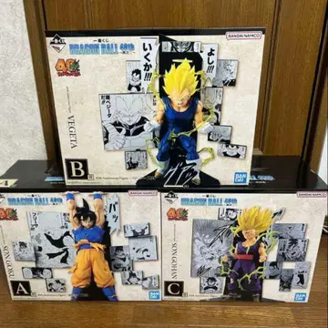 제일복권 드래곤볼 40주년 피규어 ABC상 3종 세트