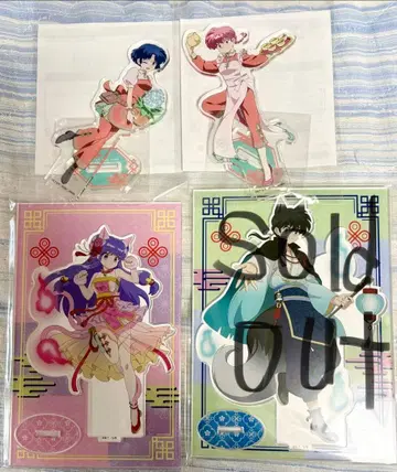 란마 1/2 샴푸 아카네 백귀야행 SEGA 복권 아크릴 스탠드