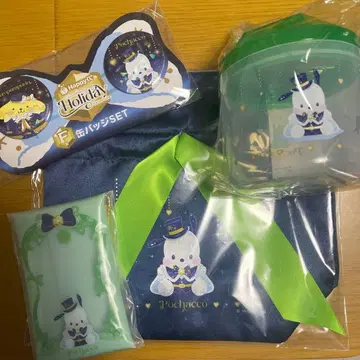 홀리데이 복권 산리오 포차코 4개 세트