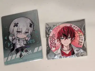 메테오라이츠~Meteorites~ 멜트 군 카드, 로제 군 캔뱃지