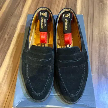 스코치 그레인 SCOTCH GRAIN 25cm EE 스웨이드 로퍼