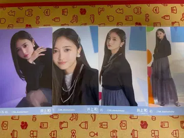 노기자카46 이노우에 와카 13주년 기념 브로마이드 4장 세미컴프