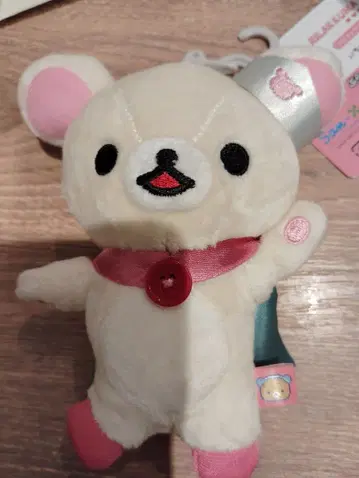 코리락쿠마 딸기 용사 봉제 인형