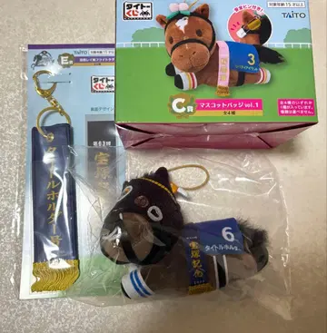 다이토 복권 HORSE HEROES 타이틀 홀더 봉제 인형