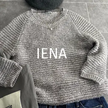 새상품급 IENA 이에나 모헤어 혼방 울 니트 풀오버