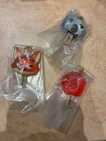 주토피아2 닉 아이스캔디 플래시 가챠가챠 참