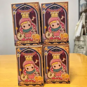 POPMART HACIPUPU 피규어 4개 세트
