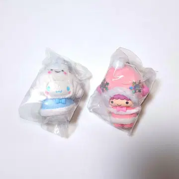 치비토모 눈의 정령 시나모롤 리틀트윈스타 라라 세트