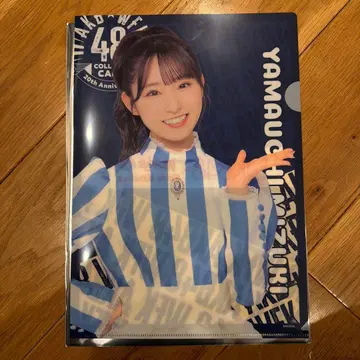 akb48 야마우치 미즈키 클리어 파일 웬디즈 콜라보 카페