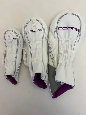 Cobra Superlite 골프헤드커버 3개 세트