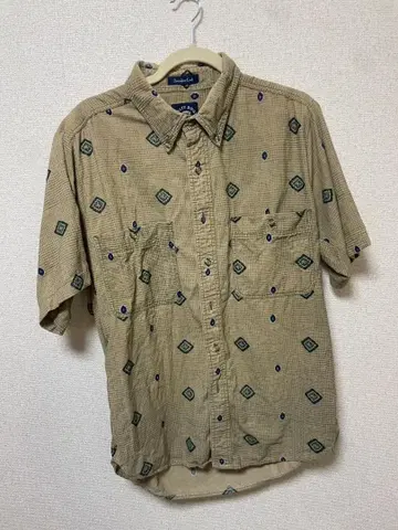 올 패턴 반팔 셔츠 SALTY DOG