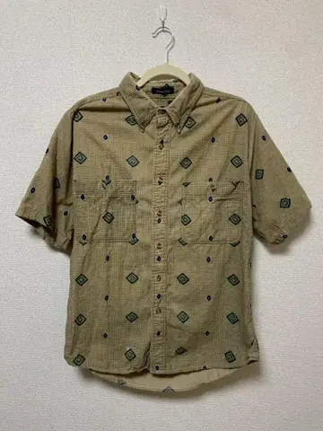 SALTY DOG 올 패턴 반팔 셔츠