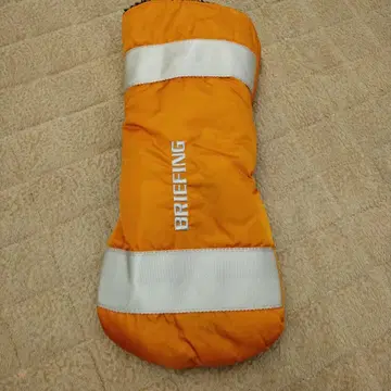 골프헤드커버 브리핑 BRIEFING 오렌지 드라이버용