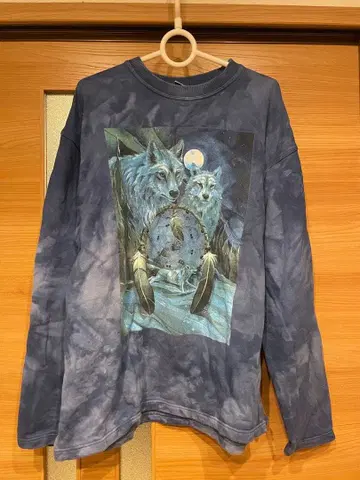 구제 의류 늑대 맨투맨