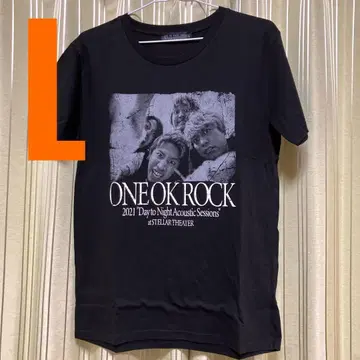 ONE OK ROCK 티셔츠 2021 어쿠스틱 L 사이즈