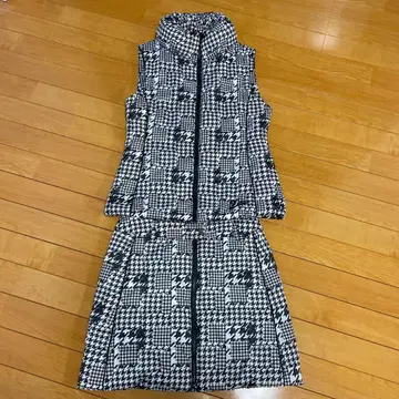 휠라골프 충전솜 다운 상하의 셋업