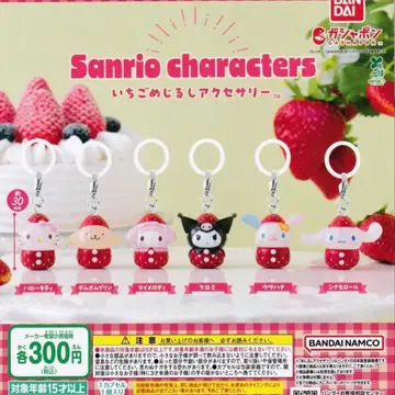 산리오 딸기 메지루시 액세서리 컴프 세트