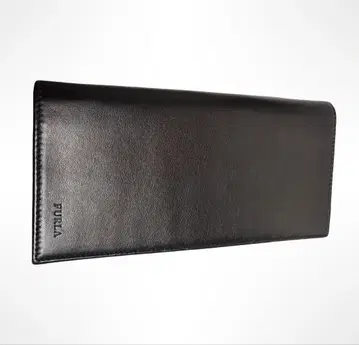 FURLA 천연 가죽 장지갑 블랙