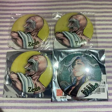 종말의 발키리 만화전 제우스 하데스 캔뱃지 마그넷