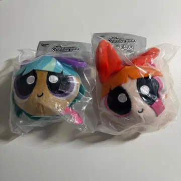 파워퍼프걸스 페이스 봉제 인형