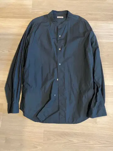 BEAUTY&YOUTH 네이비 긴팔 셔츠