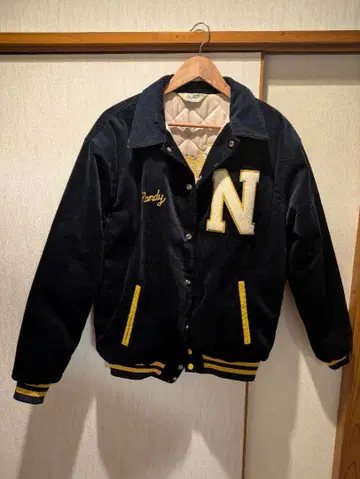 Nebraska Hockey Team 코듀로이 자켓